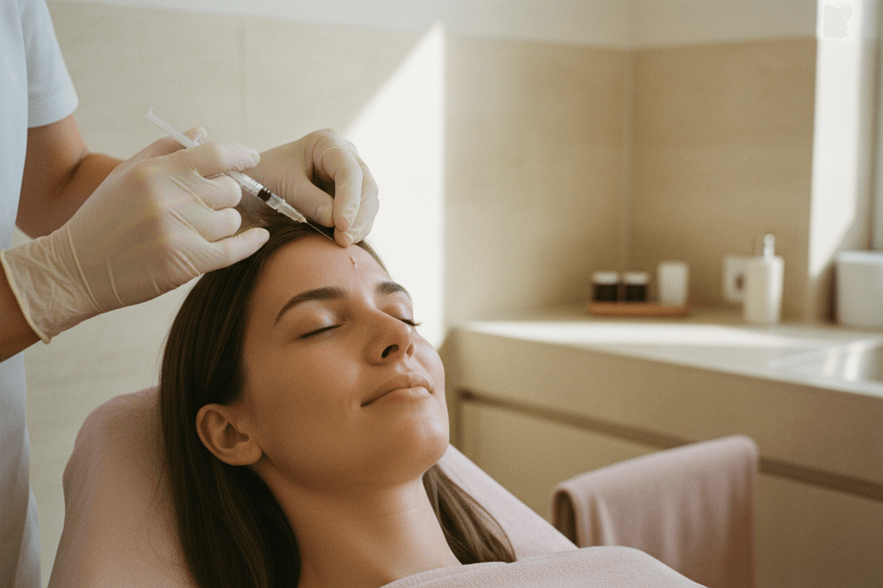 Radiance Clinic — injectables — hero illustration